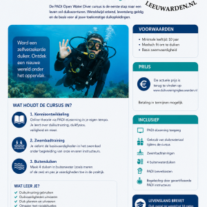 PADI Open Water Cursus